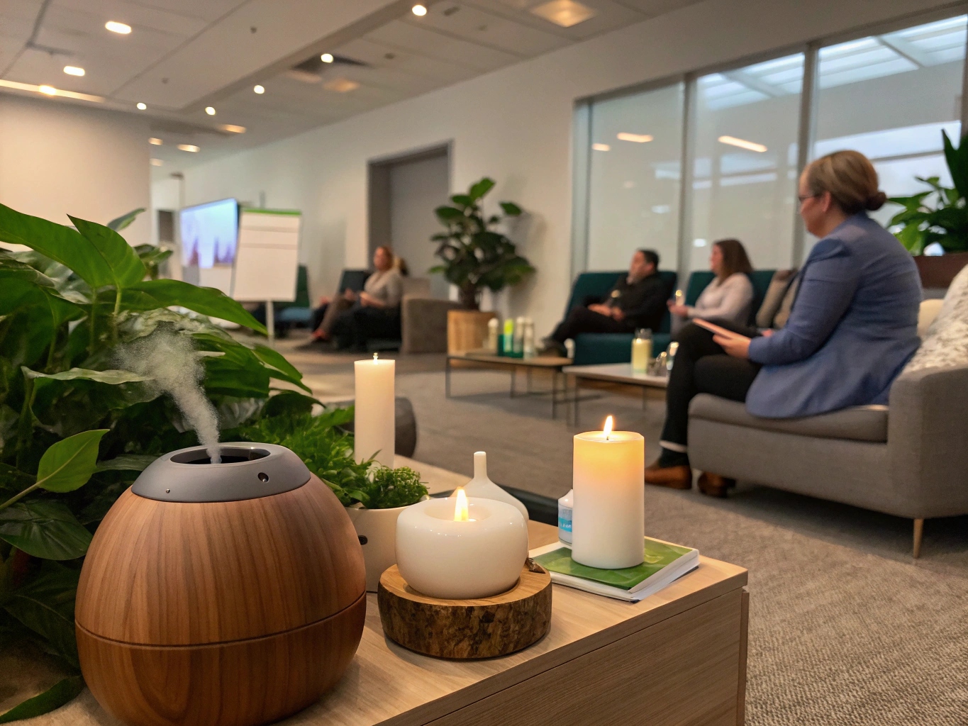 Företagsevent med aromaterapi
